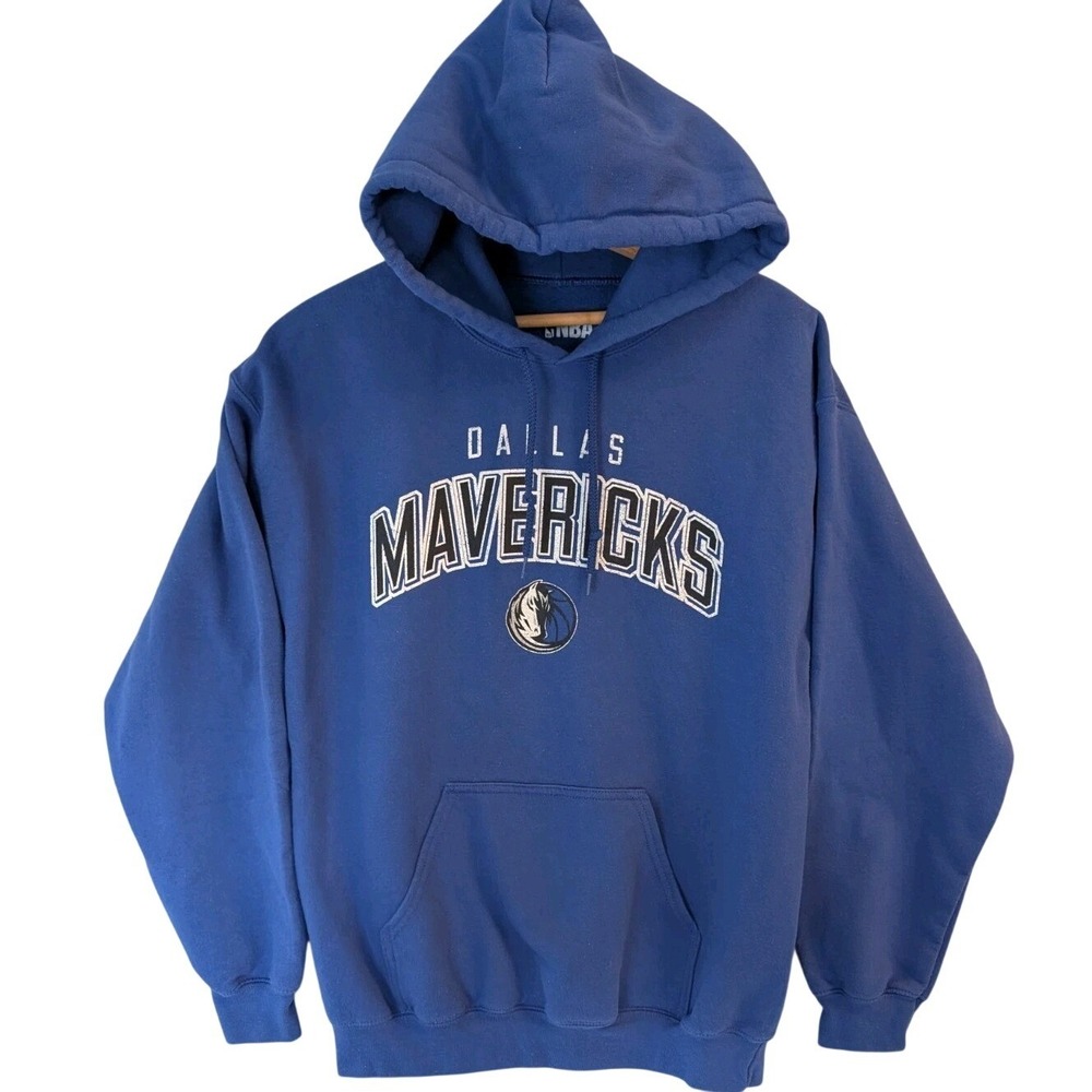 NBA Dallas Mavericks Pullover Hoodie Blue‎ Adult Unisex Medium Basketball Texas